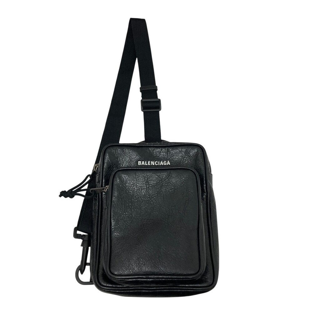Balenciaga Explorer Crossbody Bag Shoulder Black - Picture 2 of 7